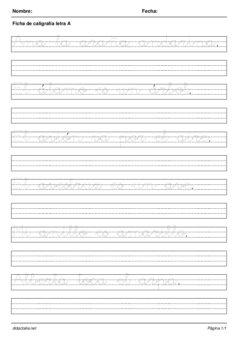 cuaderno de caligrafia pdf